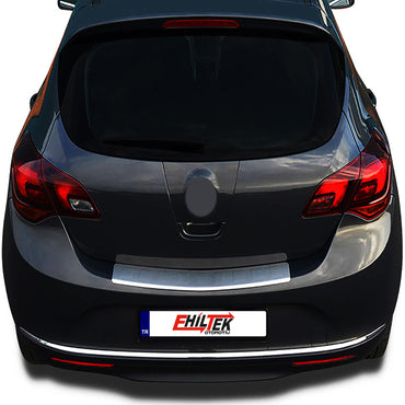 Opel Astra J Krom Arka Tampon Eşiği Aksesuarları Detaylı Resimleri, Kampanya bilgileri ve fiyatı - 1